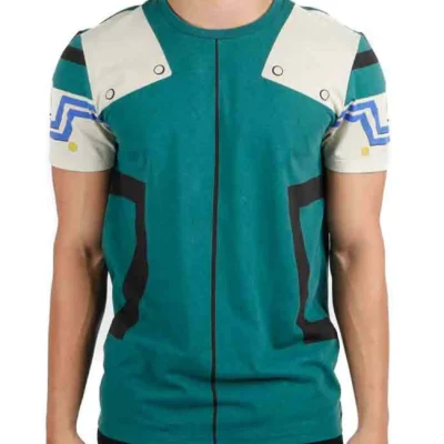 Bioworld Merchandising / Independent Sales My Hero Academia Deku Cosplay Adult T-Shirt