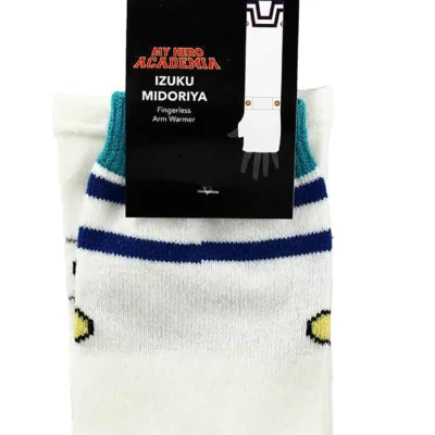 Bioworld Merchandising / Independent Sales My Hero Academia Deku Knit Arm Warmers -Fun Costumes Store my hero academia deku knit arm warmers alt 3