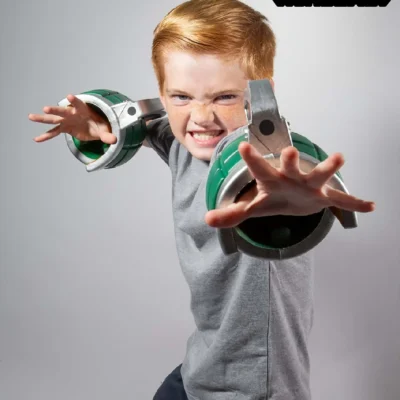 McFarlane My Hero Academia Katsuki Bakugo Grenadier Roleplay Bracers -Fun Costumes Store my hero academia katsuki bakugo grenadier roleplay bracers 3