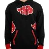 FUNKO Naruto Akatsuki Cloud Adult Cosplay Hoodie -Fun Costumes Store naruto akatsuki cloud cosplay hoodie for adults