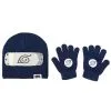 Bioworld Merchandising / Independent Sales Kid's Naruto Hidden Leaf Village Beanie & Gloves Combo -Fun Costumes Store naruto hidden leaf village kids beanie gloves combo