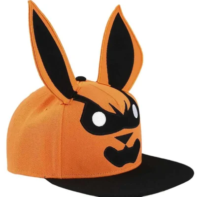 Bioworld Merchandising / Independent Sales Naruto Kurama Big Face 3D Flat Bill Snapback Hat 10 Bioworld Merchandising / Independent Sales Naruto Kurama Big Face 3D Flat Bill Snapback Hat -Fun Costumes Store naruto kurama big face 3d flat bill snapback alt 3