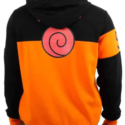 Bioworld Merchandising / Independent Sales Uzumaki Cosplay Hoodie From Naruto 9 Bioworld Merchandising / Independent Sales Uzumaki Cosplay Hoodie From Naruto -Fun Costumes Store naruto uzumaki cosplay hoodie alt 2
