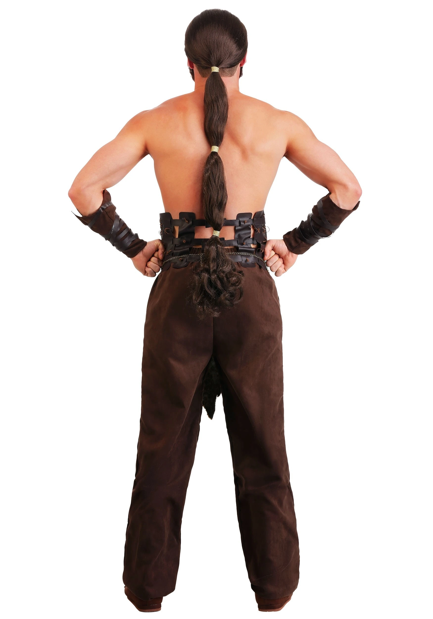 Fun Costumes Men's Nomadic Horse Warrior Costume 3 Fun Costumes Men's Nomadic Horse Warrior Costume - Image 2