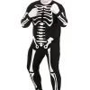 Fun Costumes Plus Size Authentic Karate Kid Skeleton Suit For Adults -Fun Costumes Store plus size authentic karate kid skeleton suit