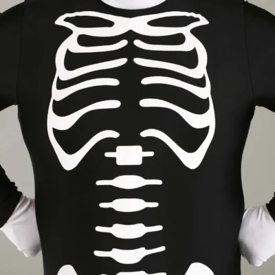 Fun Costumes Plus Size Authentic Karate Kid Skeleton Suit For Adults -Fun Costumes Store plus size authentic karate kid skeleton suit alt 2