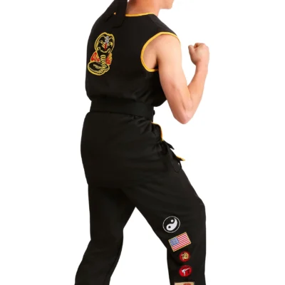 Fun Costumes Plus Size Adult Cobra Kai Costume -Fun Costumes Store plus size cobra kai costume alt2