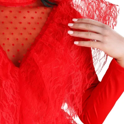 Fun Costumes Red Plus Size Gothic Wedding Dress Costume 13 Fun Costumes Red Plus Size Gothic Wedding Dress Costume -Fun Costumes Store plus size red gothic wedding dress costume alt2