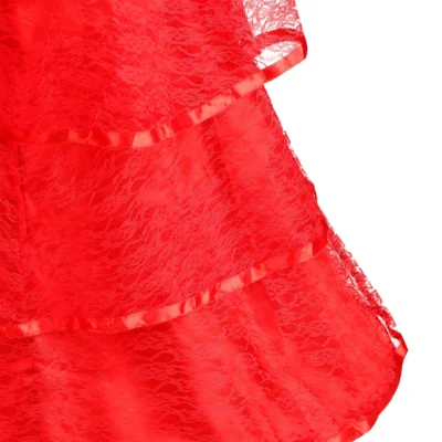 Fun Costumes Red Plus Size Gothic Wedding Dress Costume 17 Fun Costumes Red Plus Size Gothic Wedding Dress Costume -Fun Costumes Store plus size red gothic wedding dress costume alt6