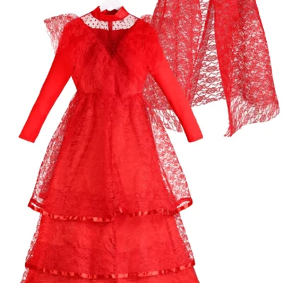 Fun Costumes Red Plus Size Gothic Wedding Dress Costume 19 Fun Costumes Red Plus Size Gothic Wedding Dress Costume -Fun Costumes Store plus size red gothic wedding dress costume alt8