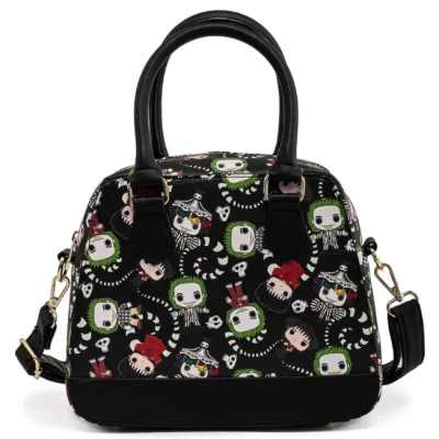 Loungefly POP! Beetlejuice AOP Crossbody Bag -Fun Costumes Store pop by loungefly beetlejuice aop crossbody bag alt 2