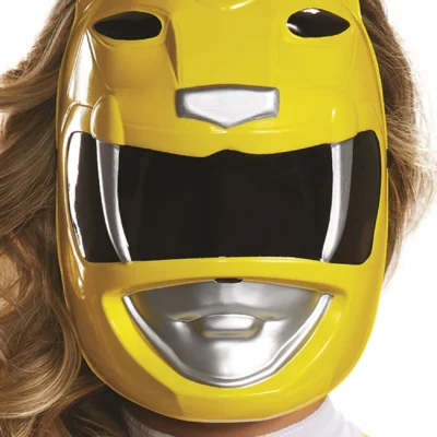 Disguise Power Rangers Adult Yellow Ranger Mask
