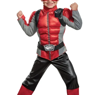 Disguise Power Rangers Beast Morphers Red Ranger Costume For Kids