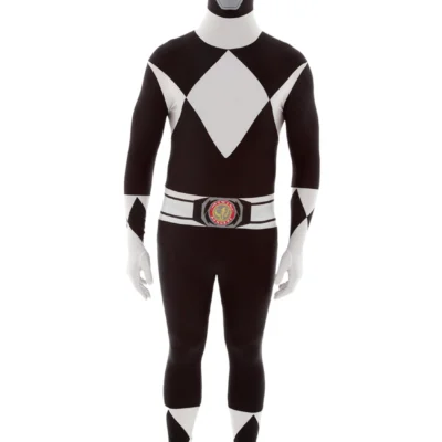 Morphsuits Power Rangers: Black Ranger Morphsuit Costume