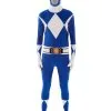 Morphsuits Power Rangers: Blue Ranger Morphsuit Costume -Fun Costumes Store power rangers blue ranger morphsuit