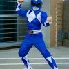 Disguise Power Rangers Boy's Blue Ranger Costume -Fun Costumes Store power rangers boys blue ranger costume 2