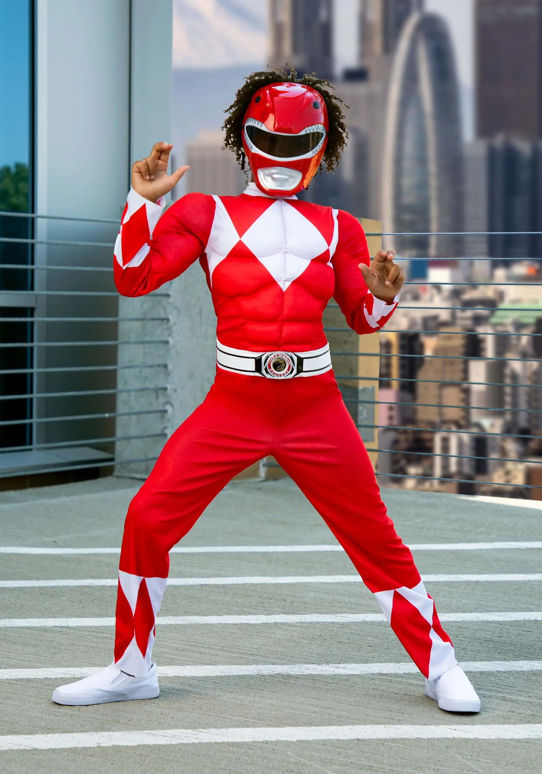 Disguise Boy's Red Ranger Power Rangers Costume 3 Disguise Boy's Red Ranger Power Rangers Costume