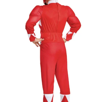 Disguise Boy's Red Ranger Power Rangers Costume 8 Disguise Boy's Red Ranger Power Rangers Costume -Fun Costumes Store power rangers boys red ranger costume alt 1