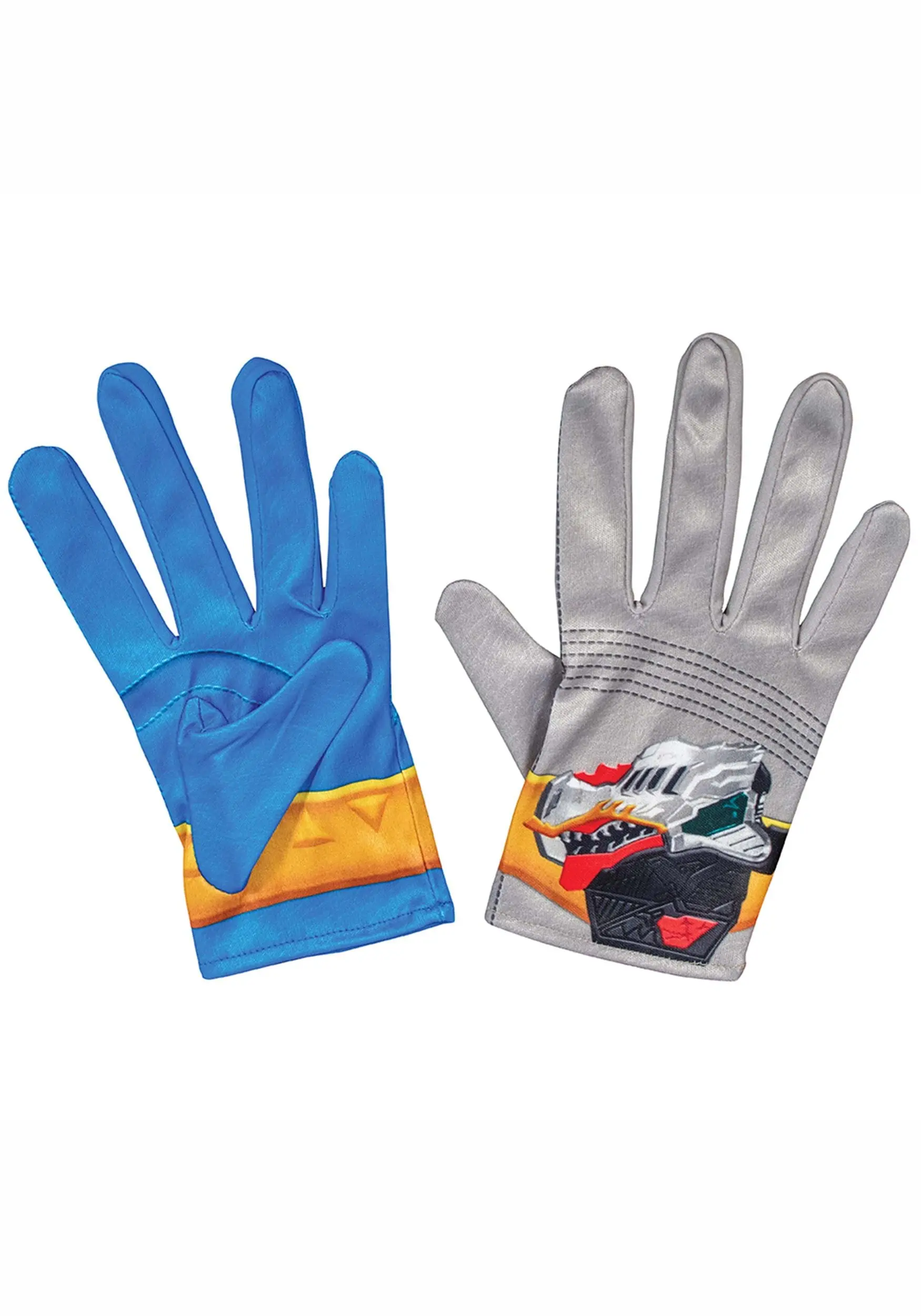 Disguise Power Rangers Dino Fury Blue Ranger Gloves For Kids 3 Disguise Power Rangers Dino Fury Blue Ranger Gloves For Kids