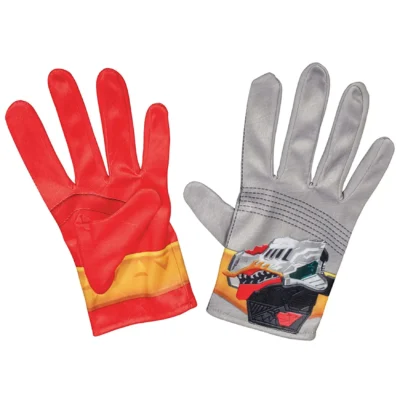 Disguise Power Rangers Dino Fury Red Ranger Gloves For Kids