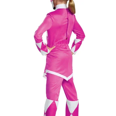 Disguise Girl's Pink Ranger Power Rangers Costume -Fun Costumes Store power rangers girls pink ranger costume alt 1