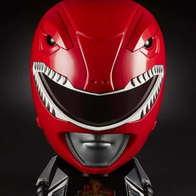Hasbro Mighty Morphin Power Rangers Lightning Collection Red Ranger Helmet -Fun Costumes Store power rangers lightning collection red ranger helm alt 6