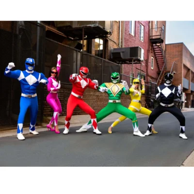 Disguise Power Rangers Black Ranger Men's Muscle Costume 9 Disguise Power Rangers Black Ranger Men's Muscle Costume -Fun Costumes Store power rangers mens black ranger muscle costume alt 3