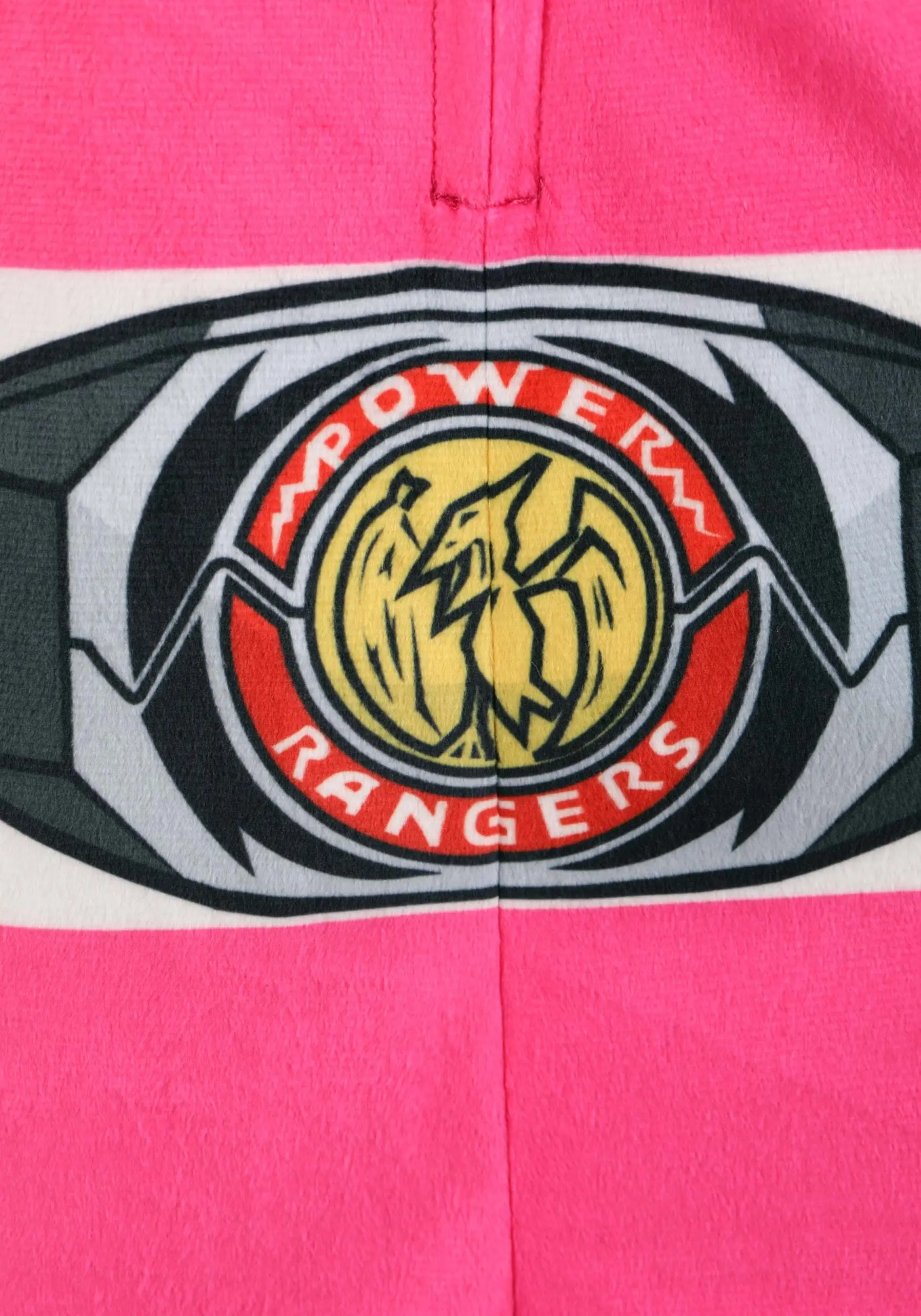 BigWan Apparel Co. Power Rangers Pink Ranger Hooded Union Suit For Adults 8 BigWan Apparel Co. Power Rangers Pink Ranger Hooded Union Suit For Adults - Image 6