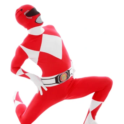 Morphsuits Red Ranger Morphsuit Power Rangers Costume -Fun Costumes Store power rangers red ranger morphsuit 2