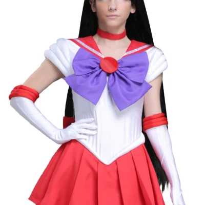 Partytime Costume & Lingerie (Yiwu) Factory Sailor Moon Sailor Mars Wig