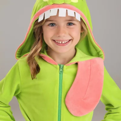 Fun Costumes Ghostbusters Slimer Hoodie Costume For Toddlers -Fun Costumes Store toddler ghostbusters slimer hoodie costume alt 3