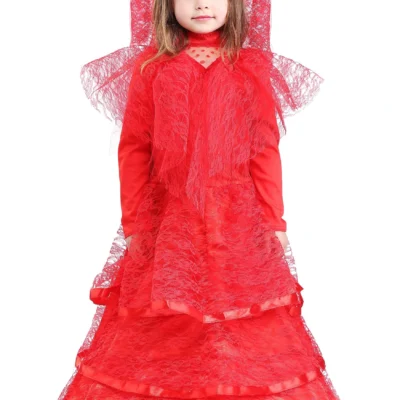 Fun Costumes Toddler's Gothic Red Wedding Dress Costume