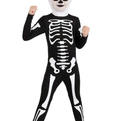 Fun Costumes Karate Kid Skeleton Suit Costume For Toddlers