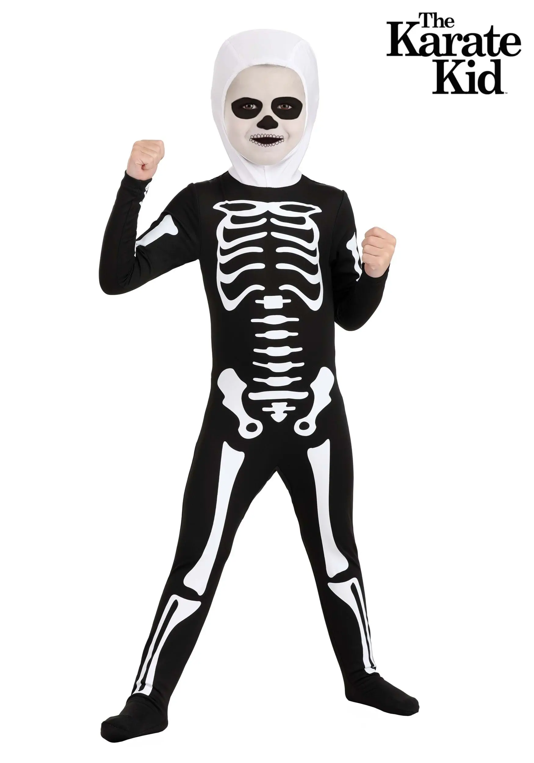 Fun Costumes Karate Kid Skeleton Suit Costume For Toddlers 3 Fun Costumes Karate Kid Skeleton Suit Costume For Toddlers