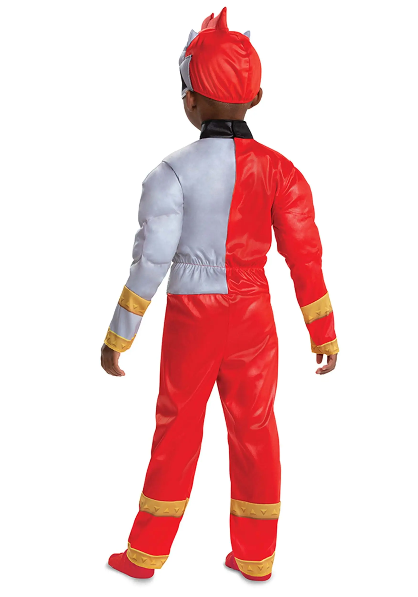Disguise Power Rangers Dino Fury Red Ranger Costume For Toddlers 4 Disguise Power Rangers Dino Fury Red Ranger Costume For Toddlers - Image 2