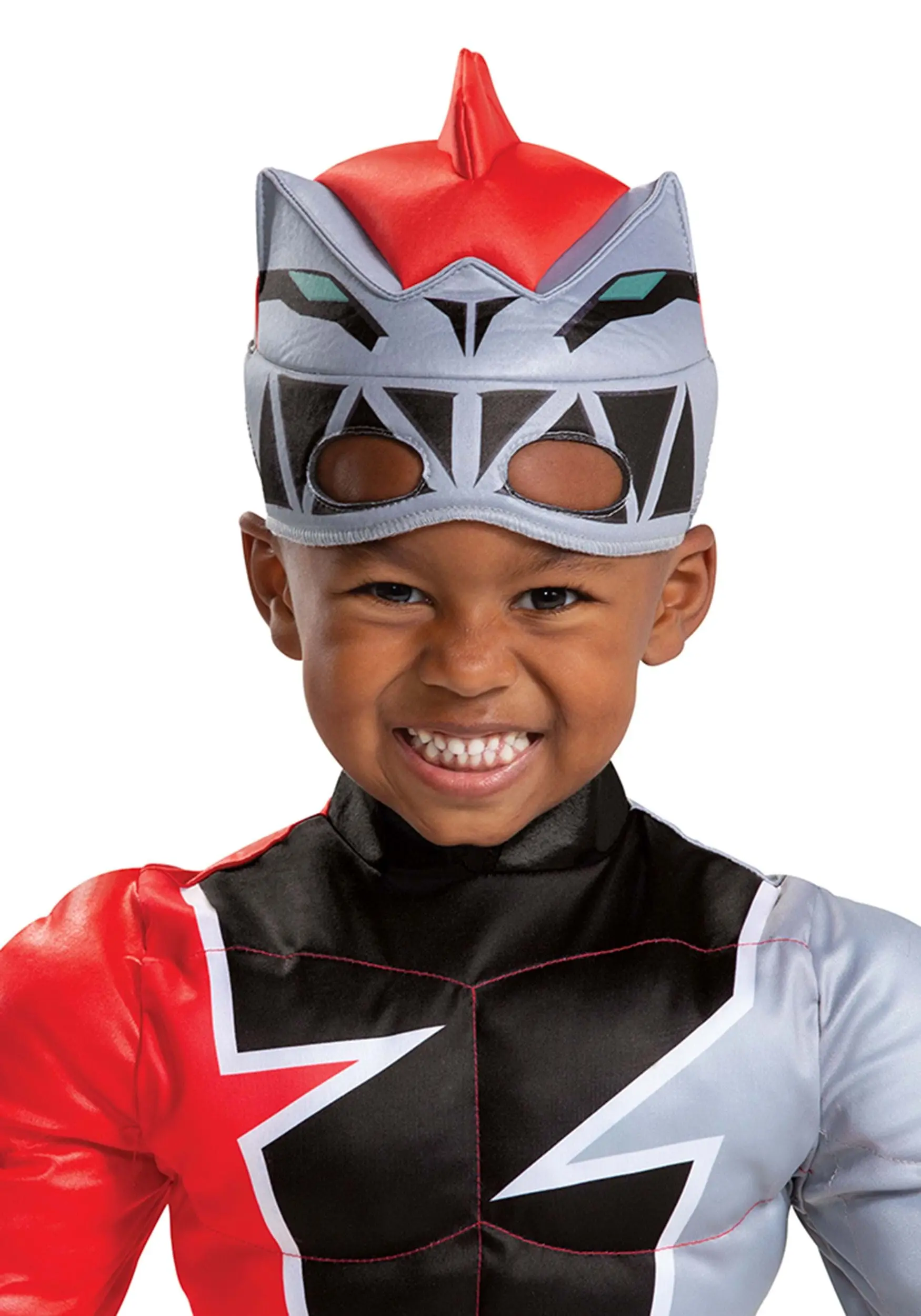 Disguise Power Rangers Dino Fury Red Ranger Costume For Toddlers 5 Disguise Power Rangers Dino Fury Red Ranger Costume For Toddlers - Image 3
