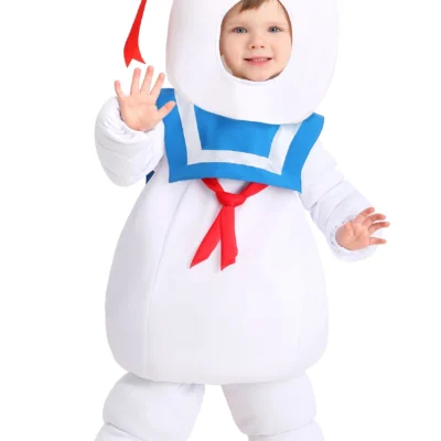 Boloparty Ghostbusters Toddler Stay Puft Costume