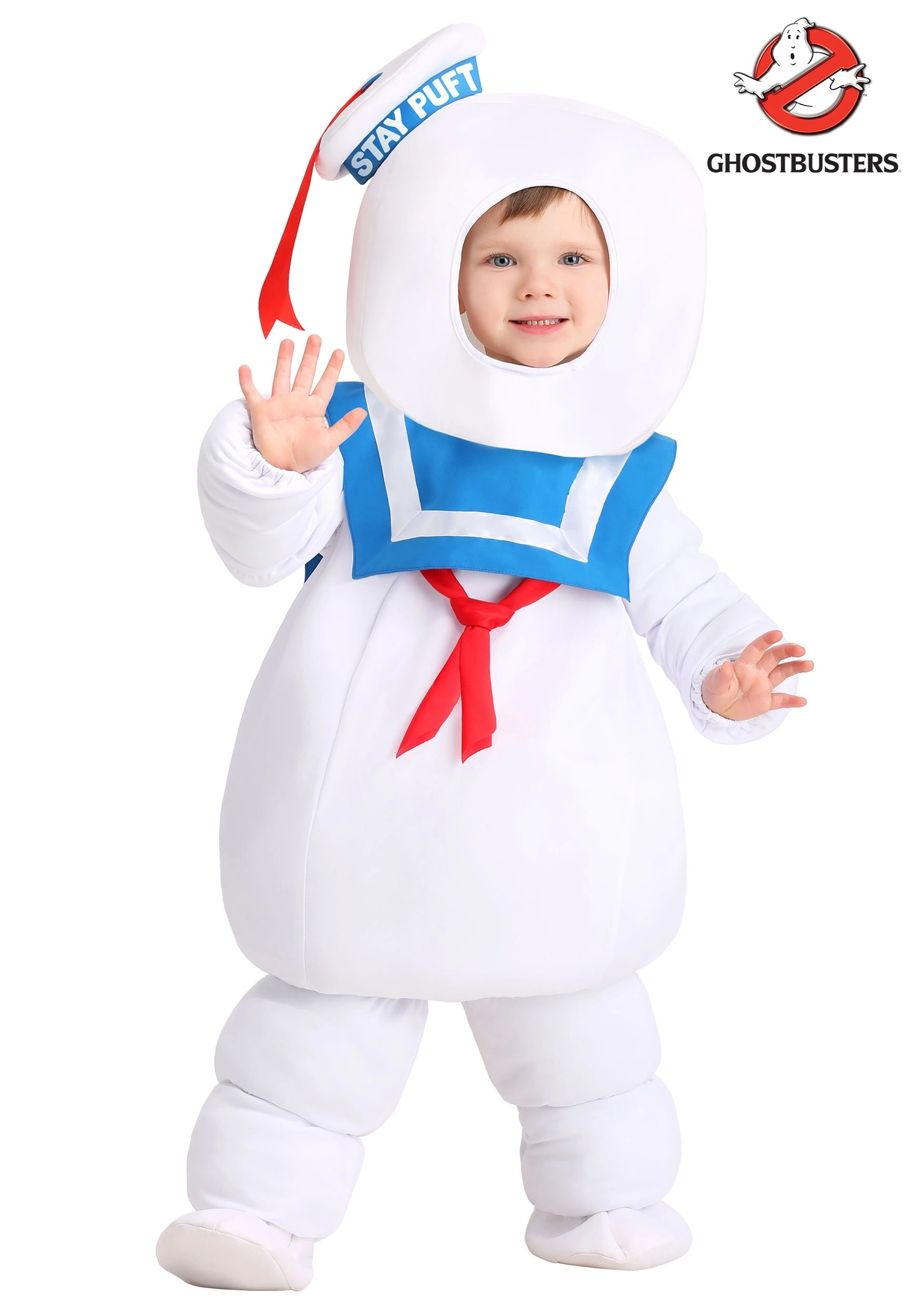 Boloparty Ghostbusters Toddler Stay Puft Costume 3 Boloparty Ghostbusters Toddler Stay Puft Costume