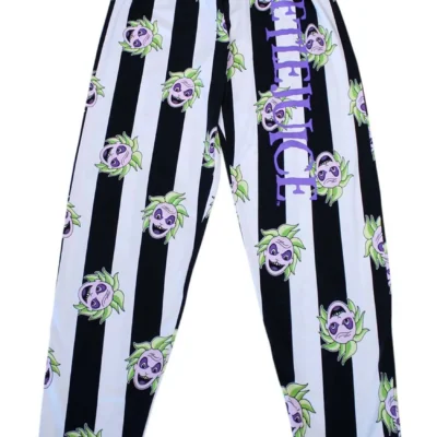 Cakeworthy Adult Beetlejuice PJ Set -Fun Costumes Store unisex beetlejuice pj set alt 3