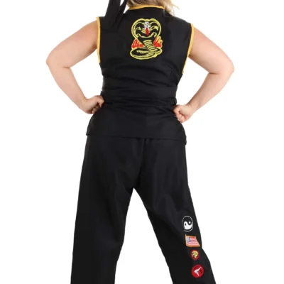 Fun Costumes Cobra Kai Costume For Women -Fun Costumes Store womens cobra kai alt 2