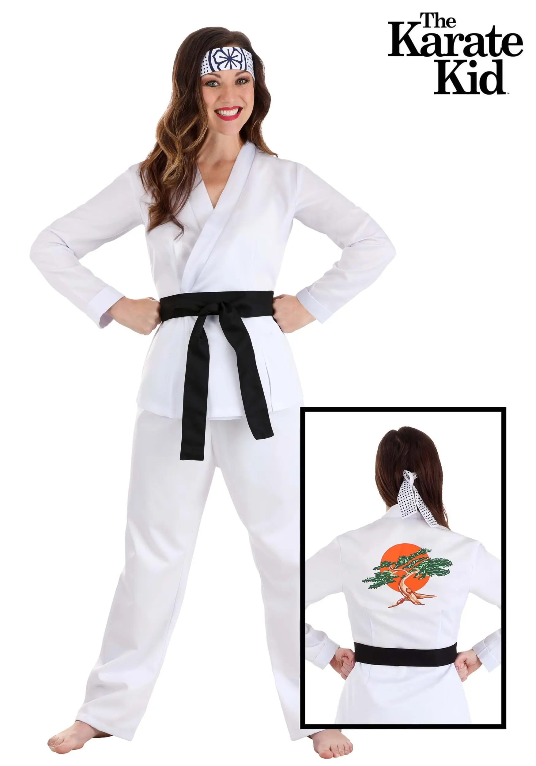 Fun Costumes Women's Karate Kid Daniel-San Costume 3 Fun Costumes Women's Karate Kid Daniel-San Costume