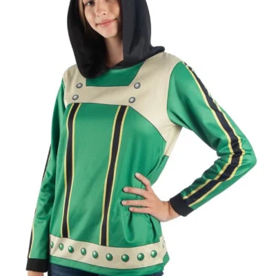 Bioworld Merchandising / Independent Sales My Hero Academia Tsuyu Asui Women's Hoodie